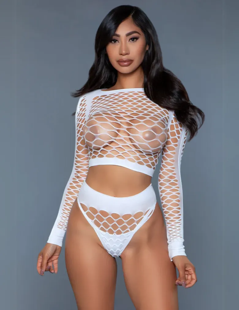 be Wicked 2155 Play With Me Bodystocking