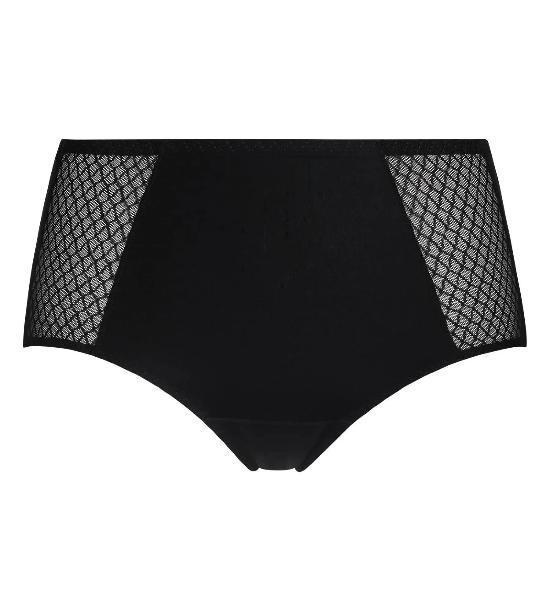 Black High-Waist Flat Tummy Briefs  Dim Silhouette Essentiel