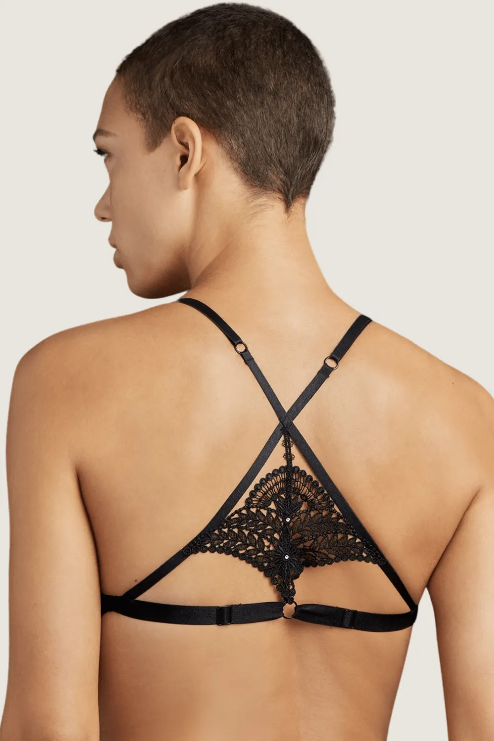 Bote  Dsir Sweet Addiction Satin Triangle Bra