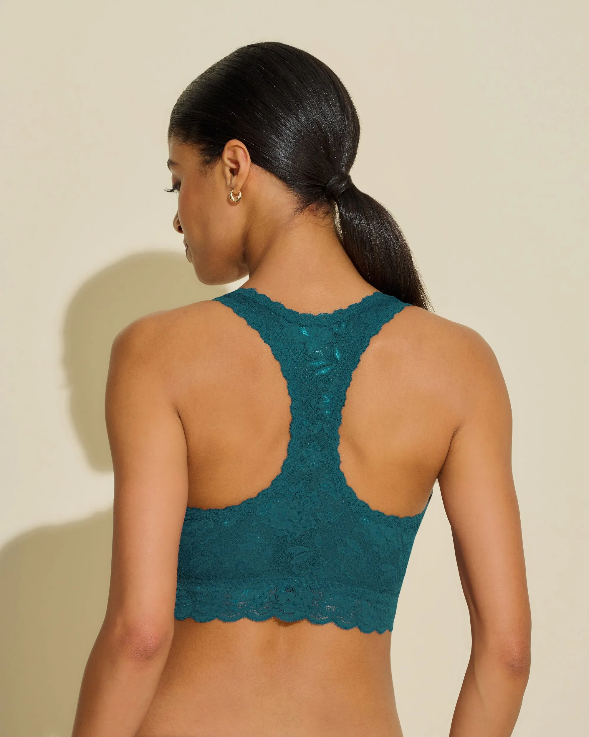 Bralette Curvy Racie Con Spalline Incrociate Bralette