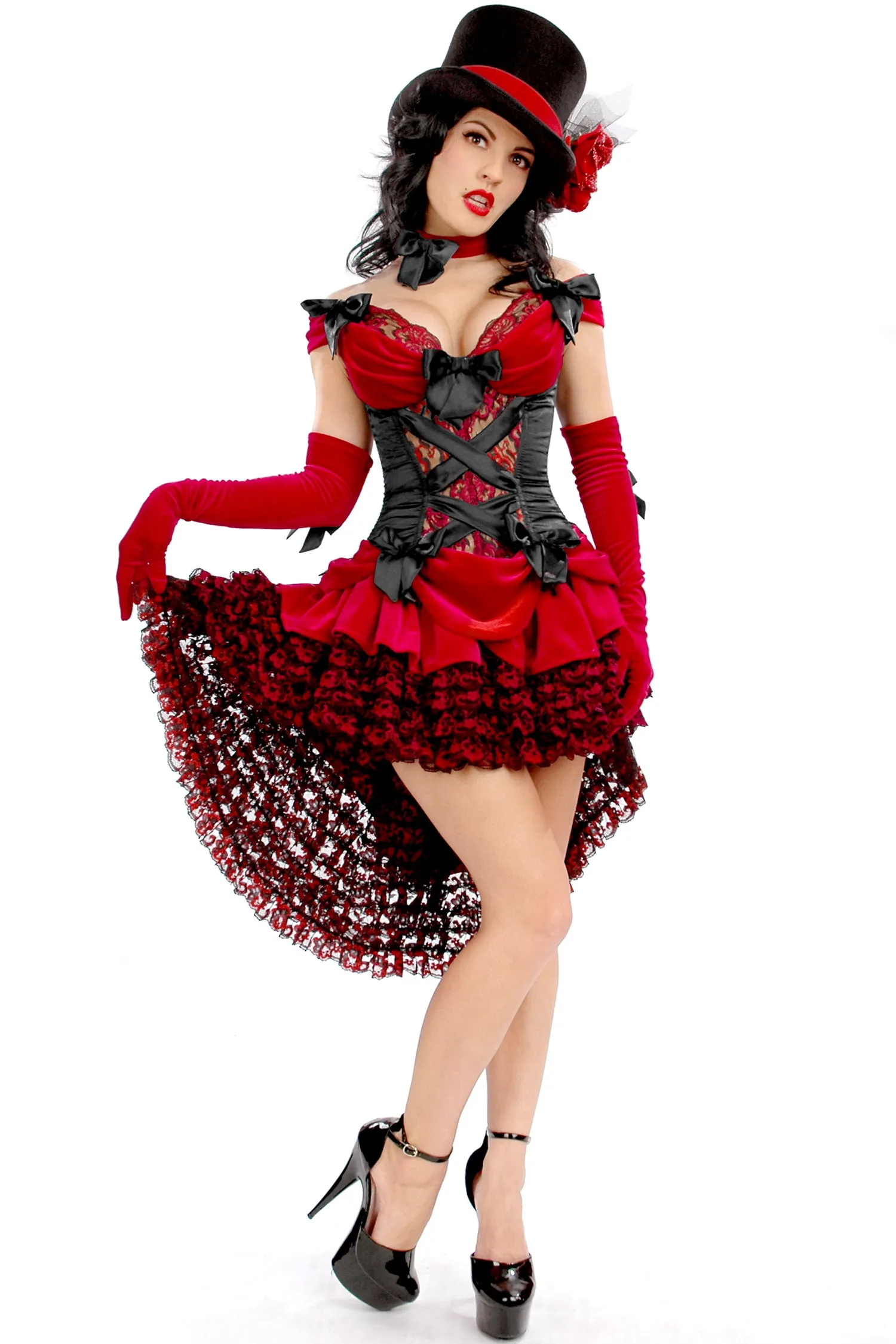 Carmen Corset with Bow Bustle