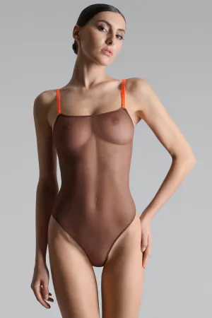 Corps  Corps Thong Bodysuit Brown