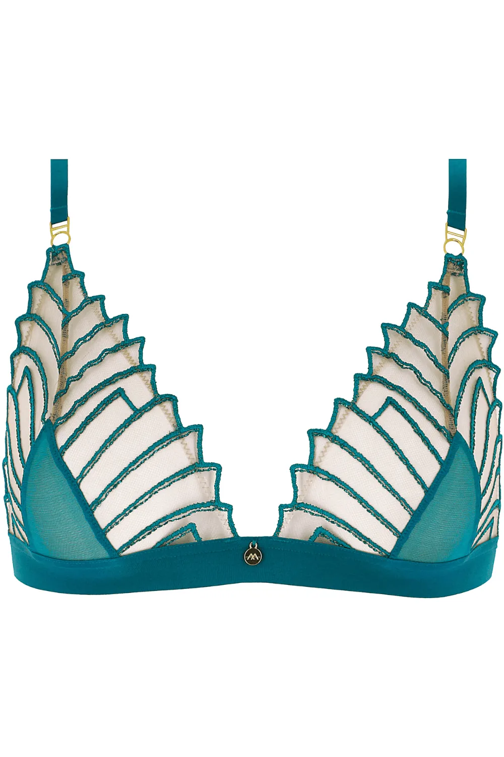 Cosmic Dream Triangle Bra Lagoon