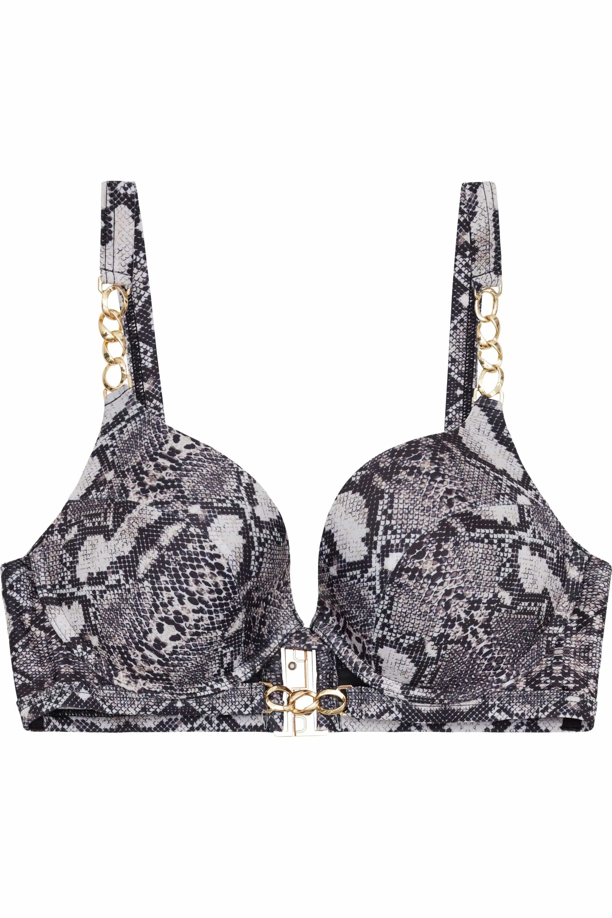 Eco Snakeskin chain push up top B - G