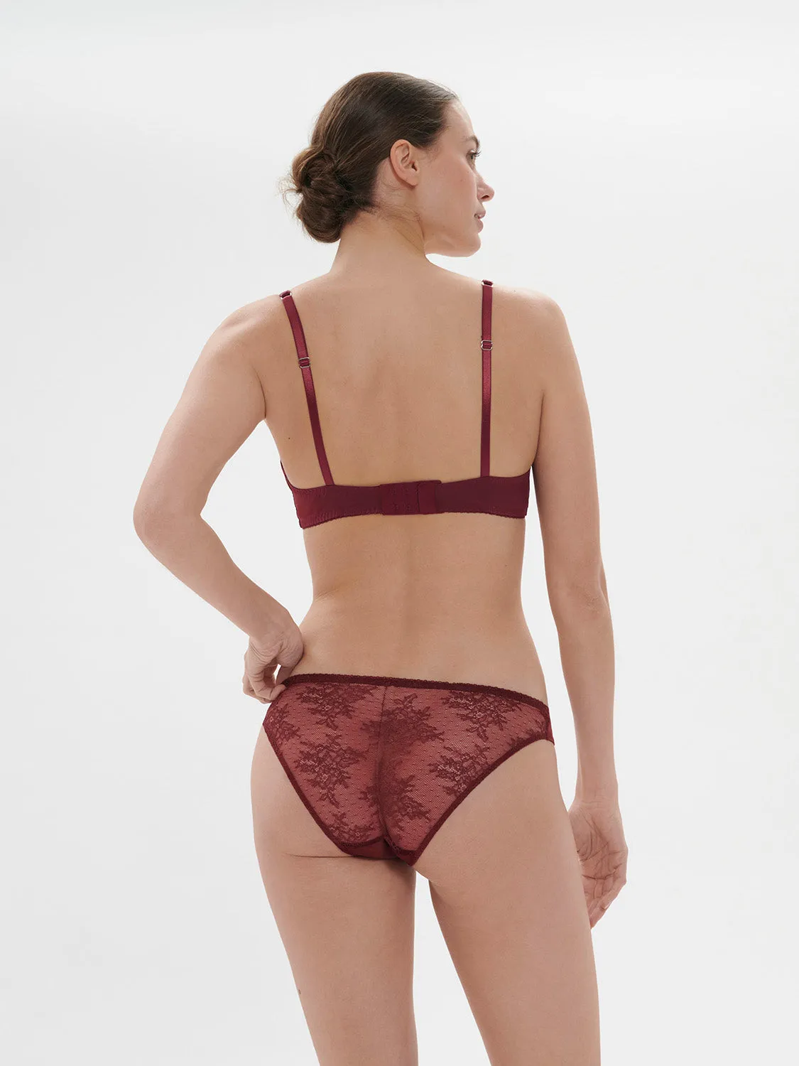 Eve Bralette - Dark Red