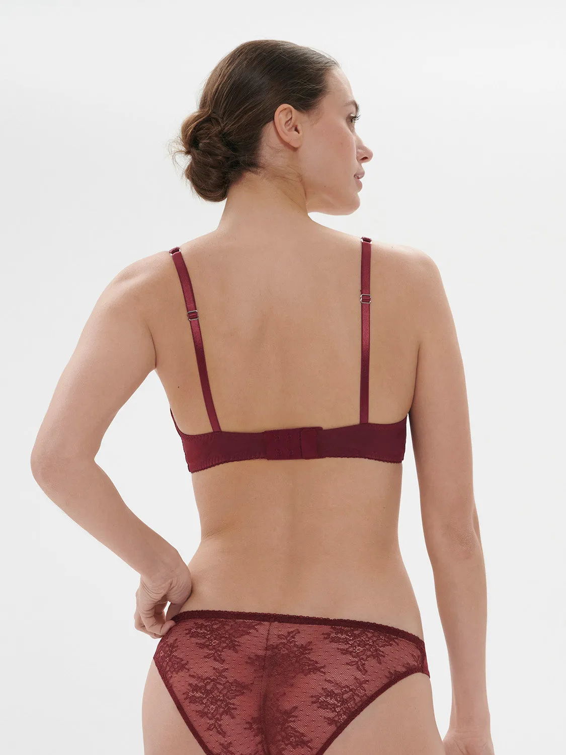 Eve Bralette - Dark Red