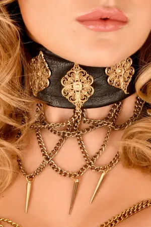 Imperator Choker with Chains