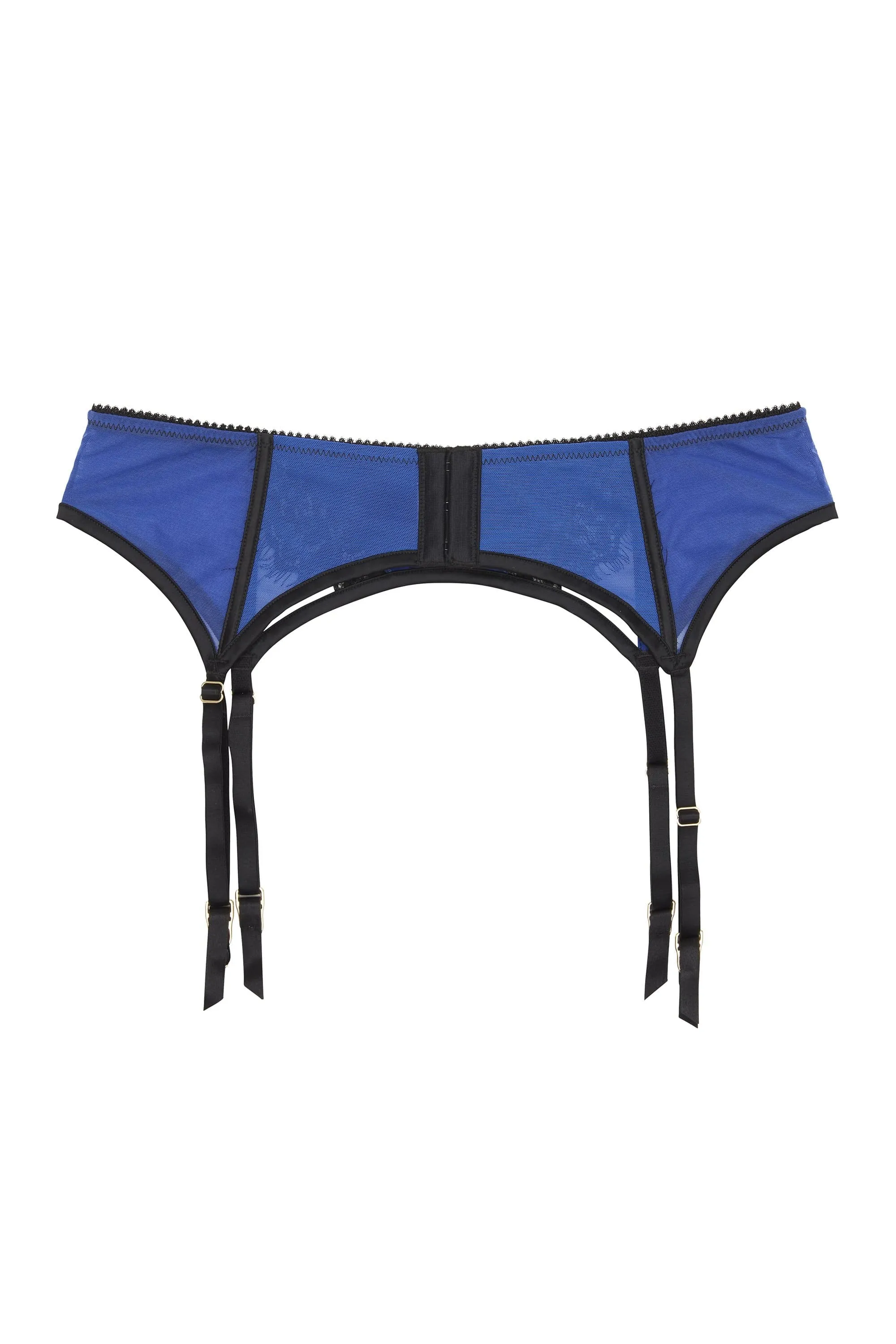 Indigo Lace Picot Suspender