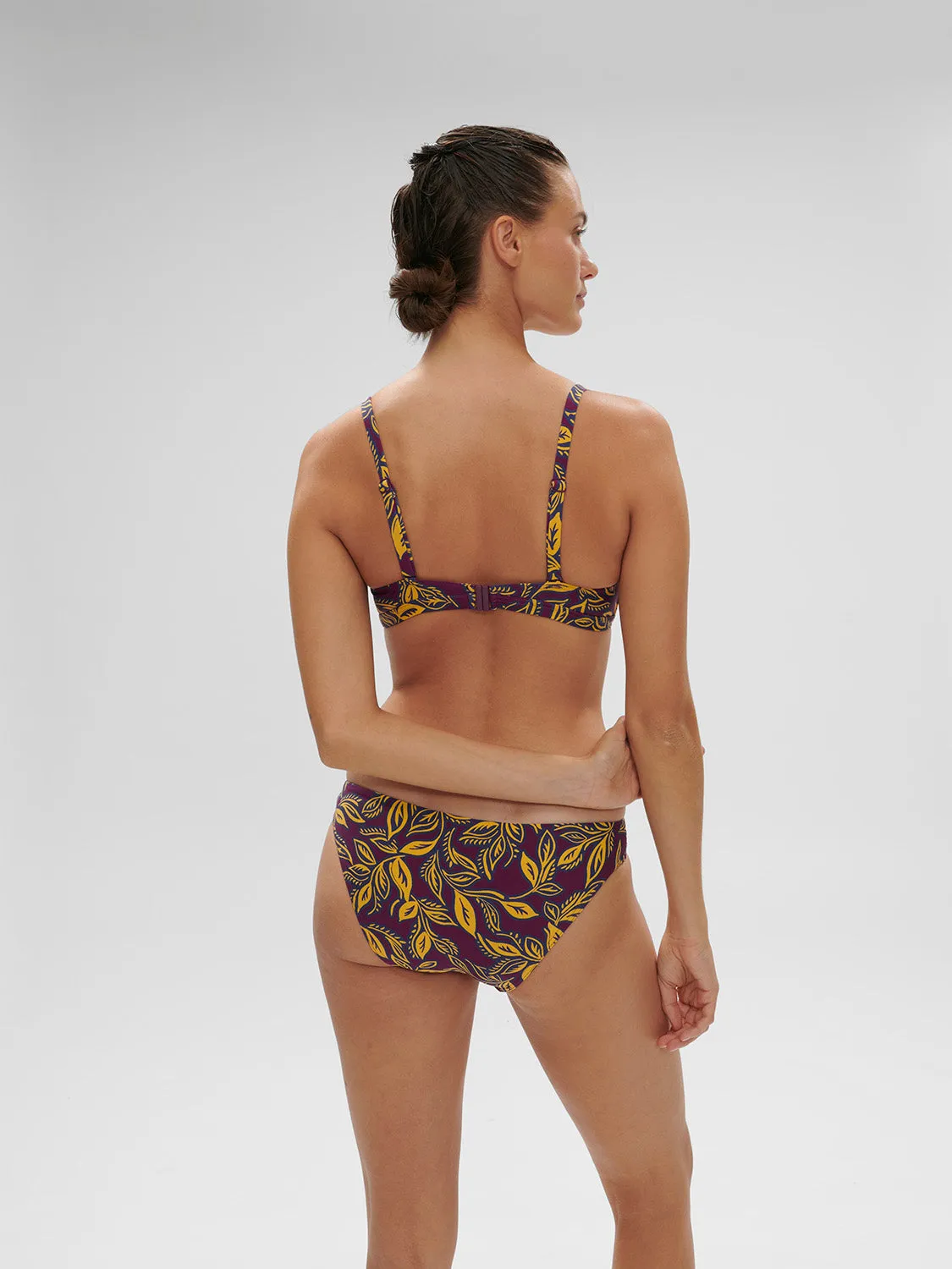 Melia Underwire Triangle - Agadir Purple