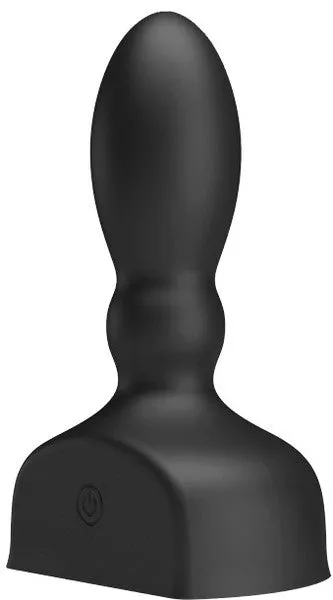 Mr Play Inflatable Anal Butt Plug Multi-Speed Vibrator Large Sex Toy