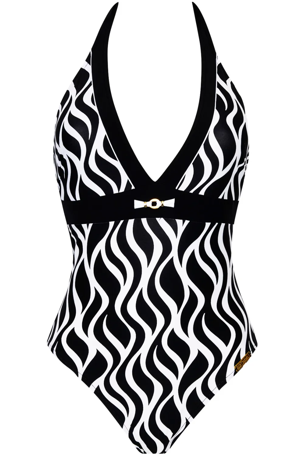 Ondes Marines Halter Swimsuit