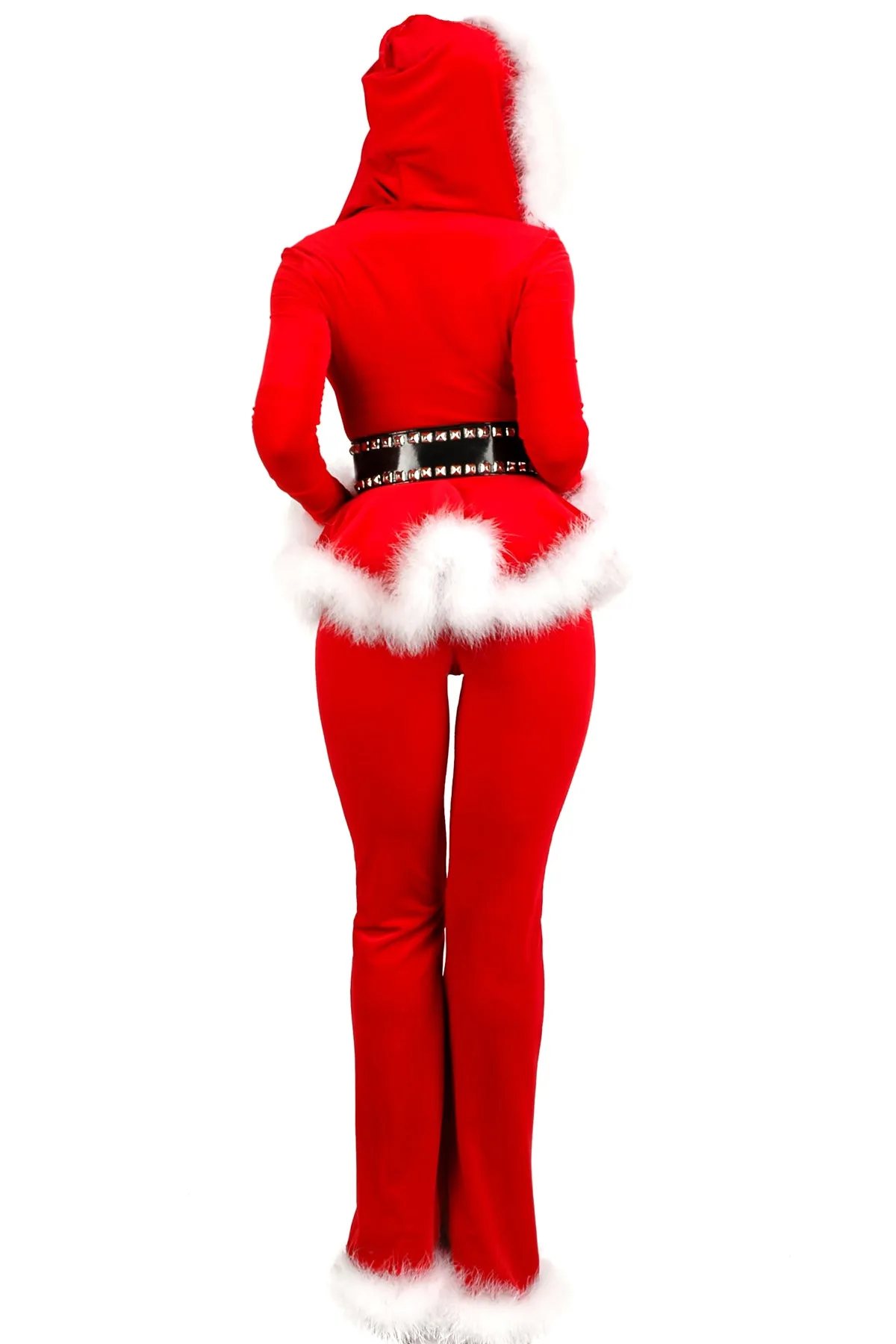 Punky Santa Hoodie Top