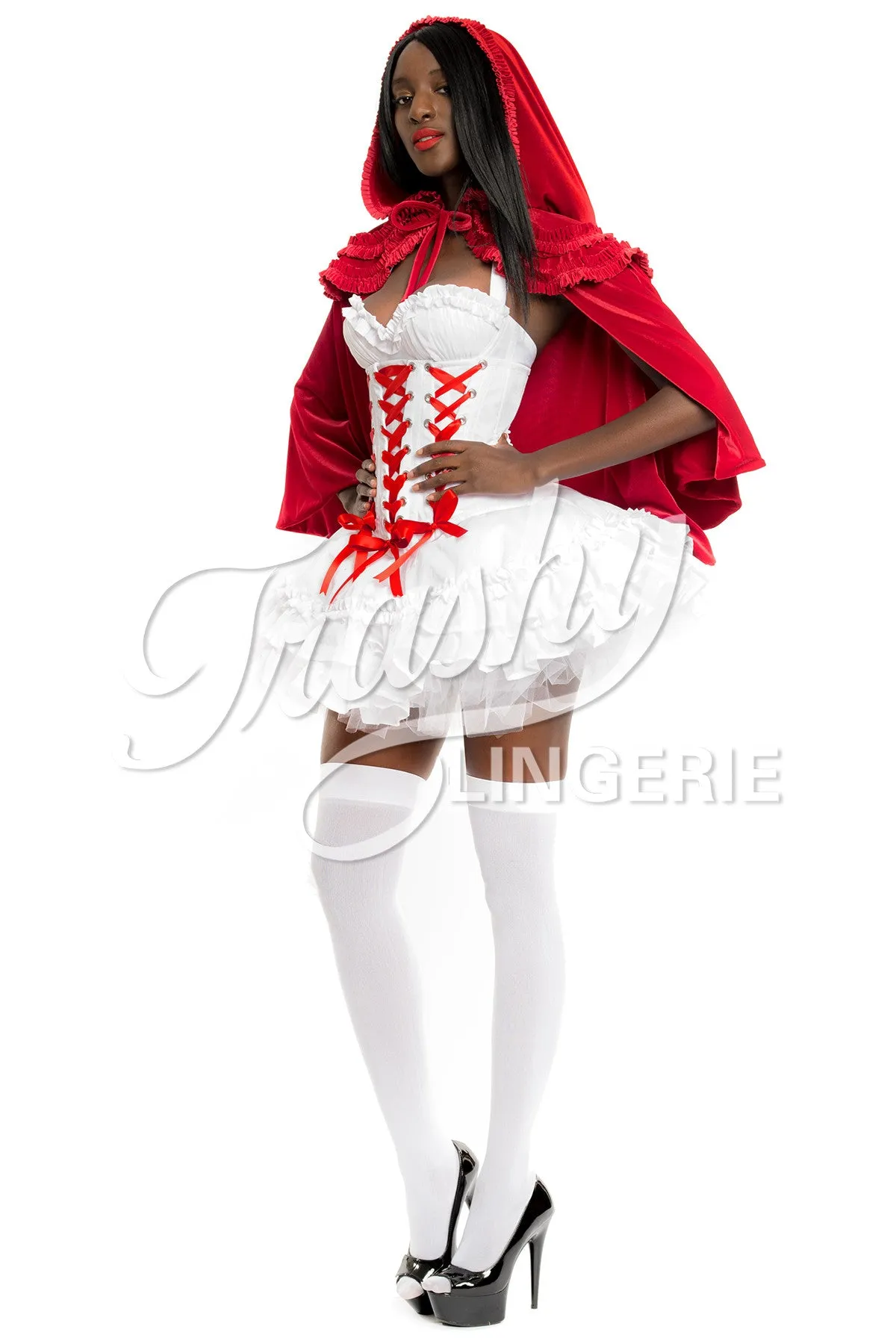 Red Velvet Riding Hood Cape