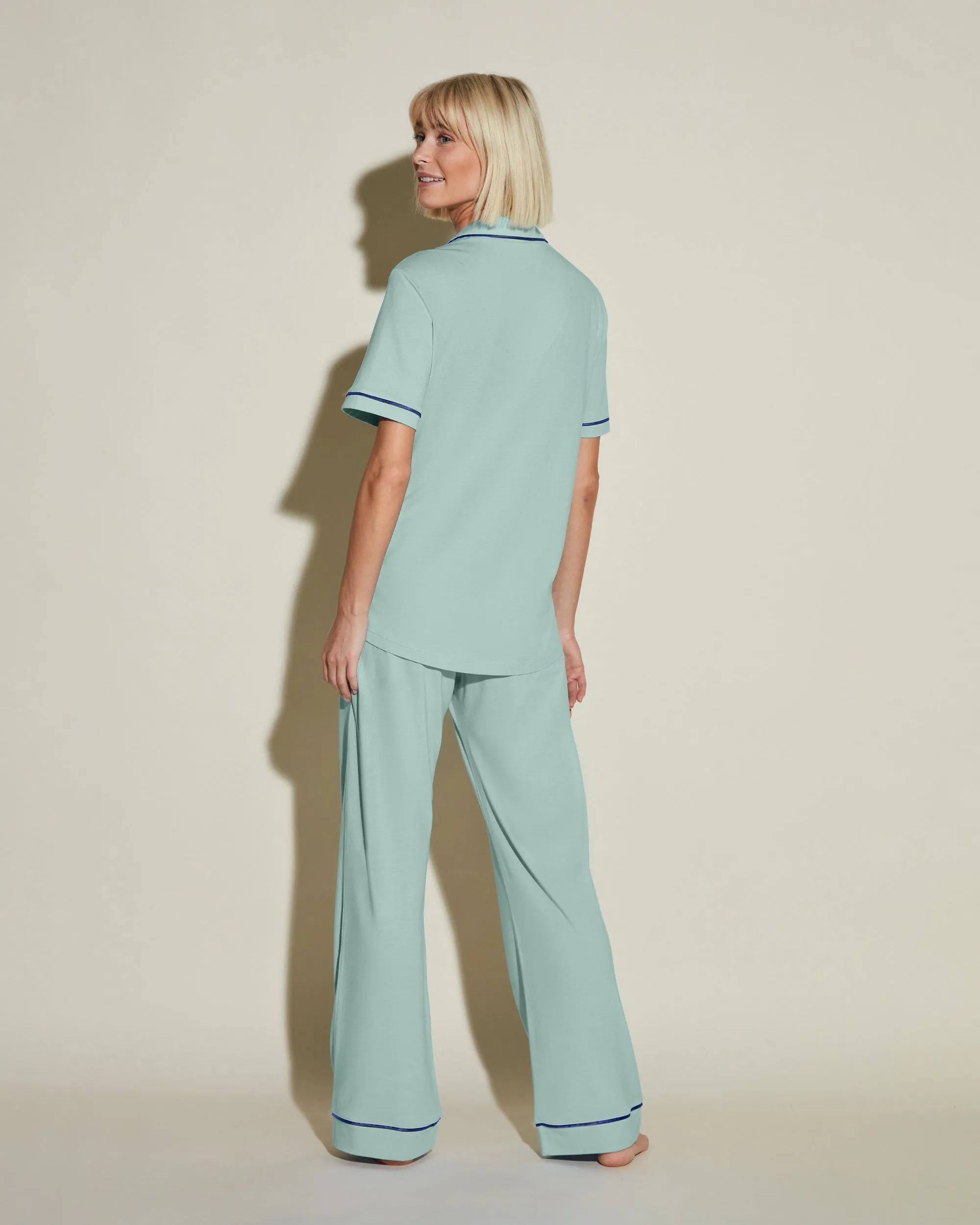 Short Sleeve Top & Pant Pajama Set