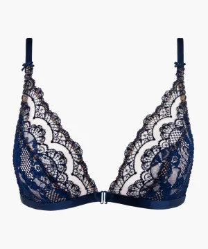 Soleil Nocturne Triangle bra Crpuscule Blue