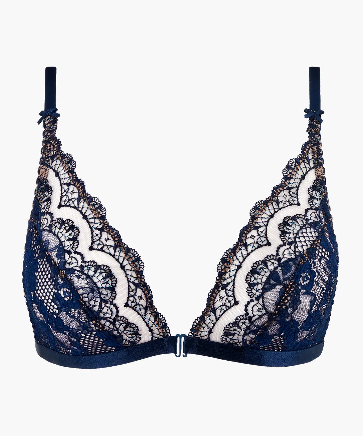 Soleil Nocturne Triangle bra Crpuscule Blue