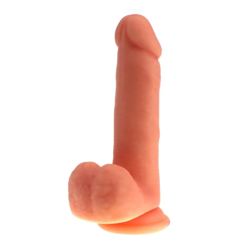 Thick Realistic Cock w Balls Flesh