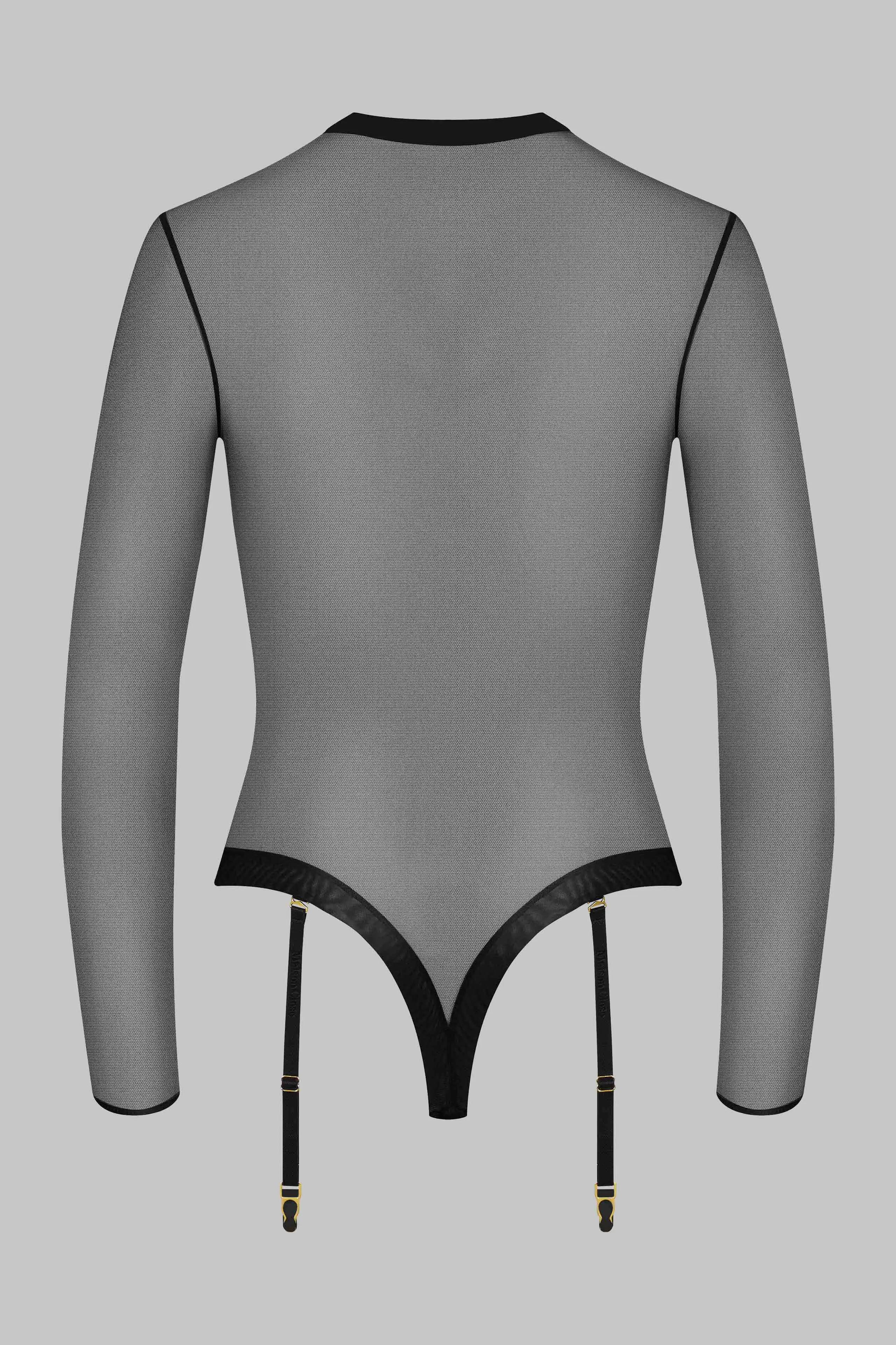 Thong body with suspenders - Corps  Corps