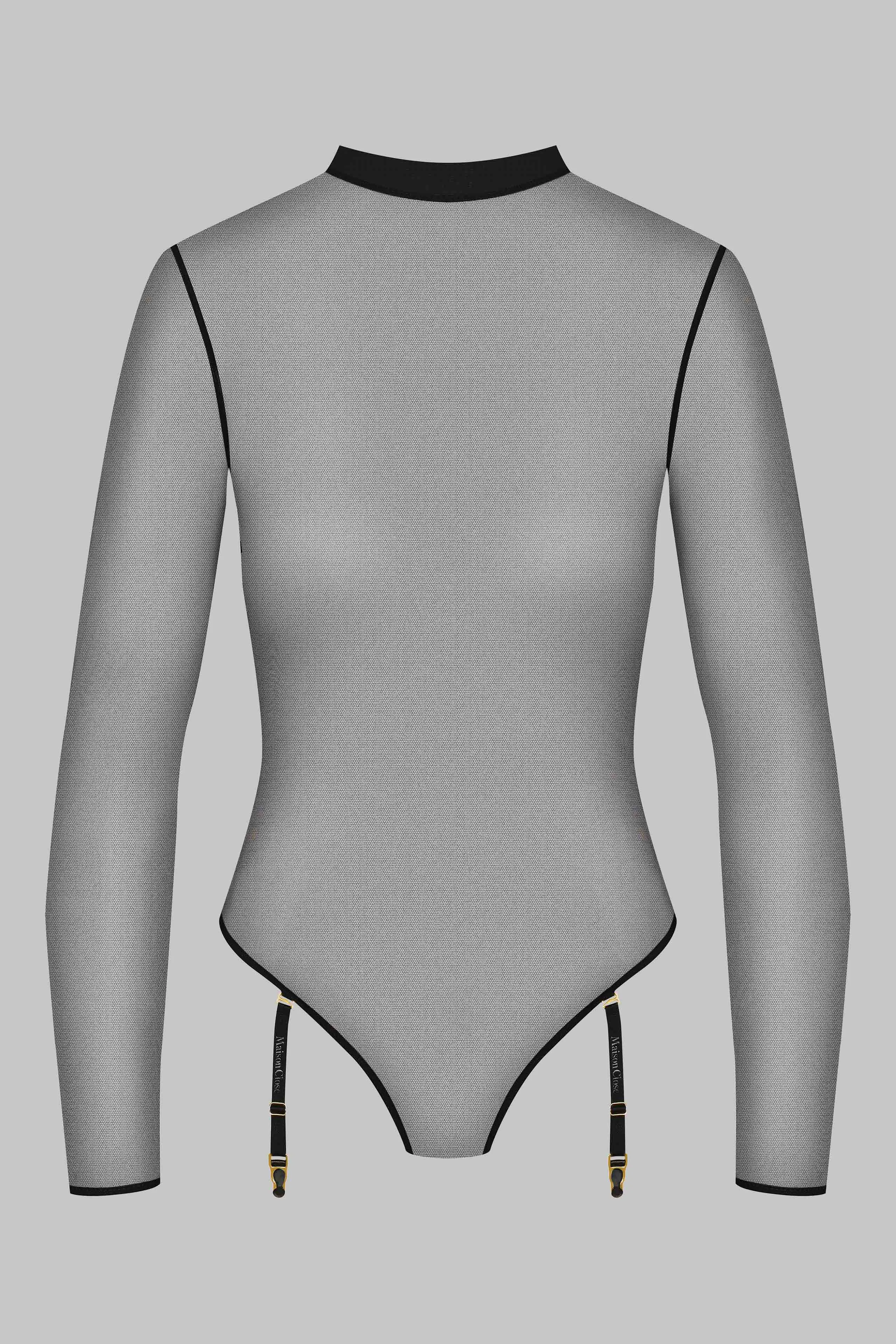 Thong body with suspenders - Corps  Corps