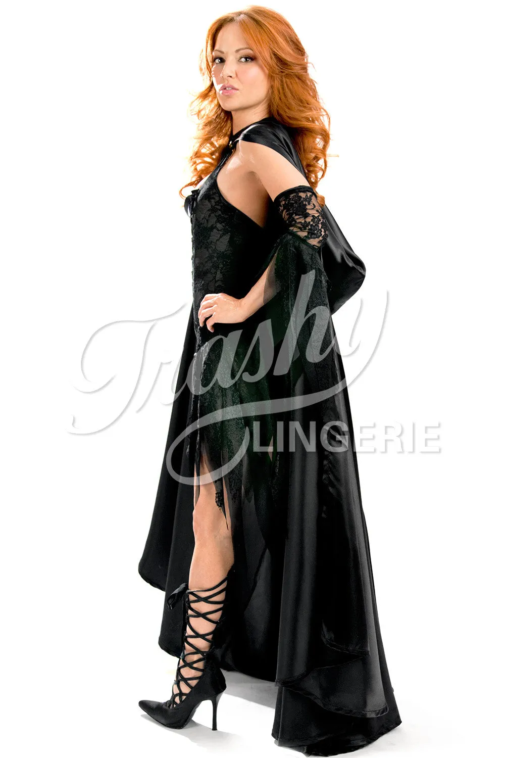 Vixen Vamp Dress with Sleeves
